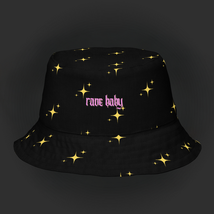 Rave Baby Reversible bucket hat
